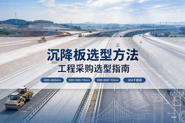 建德沉降板选择方法