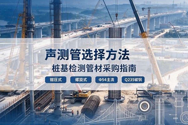 建德声测管选型标准