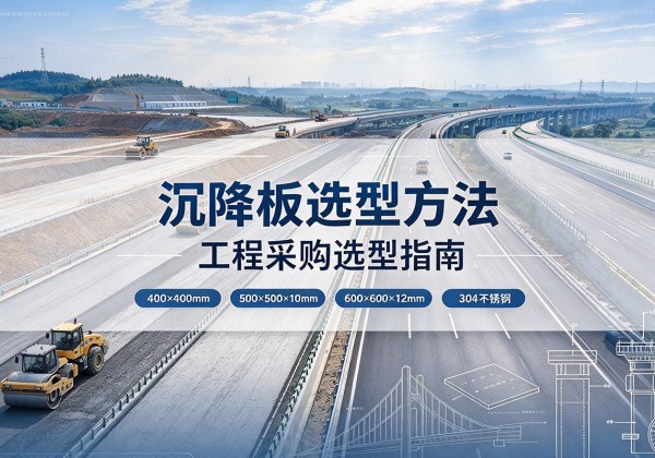 建德沉降板选择方法